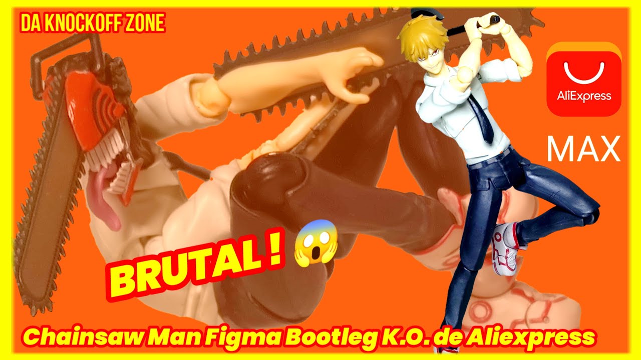 Figma Denji / Chainsaw Man Bootleg KO By MAX Reseña y Analisis #review #unboxing #anime #pochita