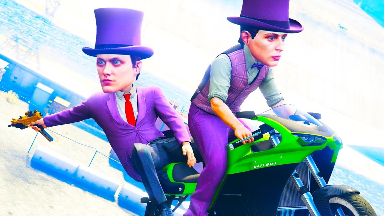 2 GEISTESKRANKE YouTuber auf einem GTA Online Motorrad!