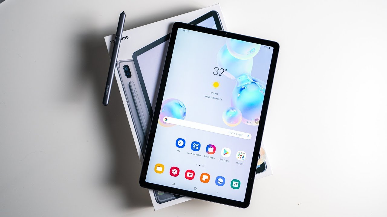Samsung Galaxy Tab S6 Unboxing: Mein erster Eindruck | Deutsch