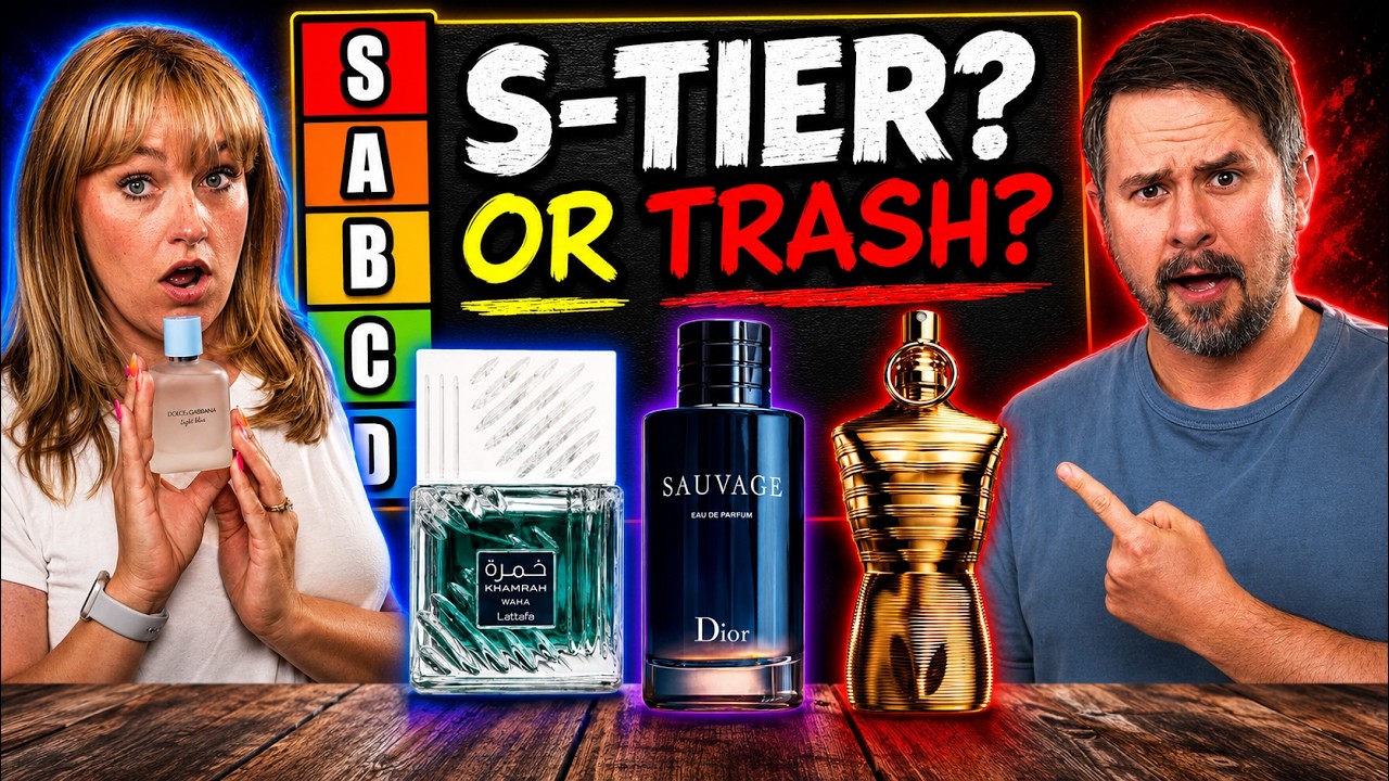 BRUTALLY Ranking The 25 MOST Popular Men's Fragrances On A Tier List