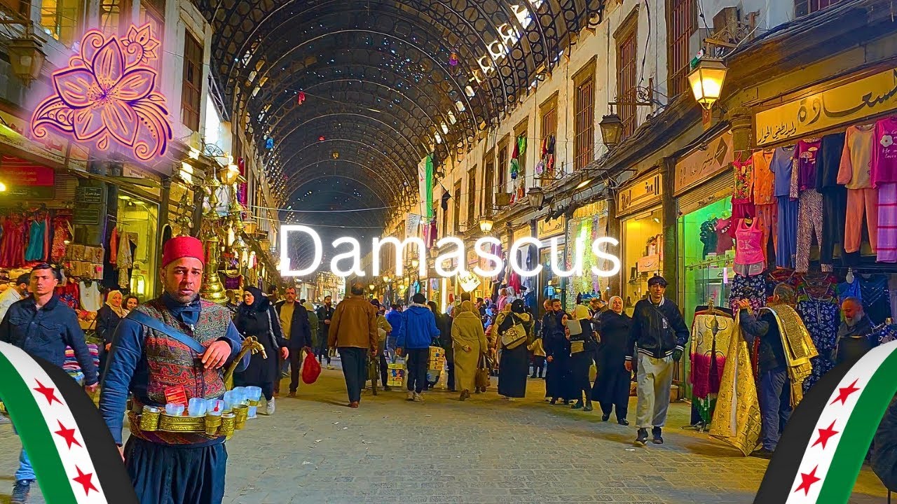 Damascus Walking Tour 🌸 | January 2026 | جولة في سوق الحميدية والعصرونية