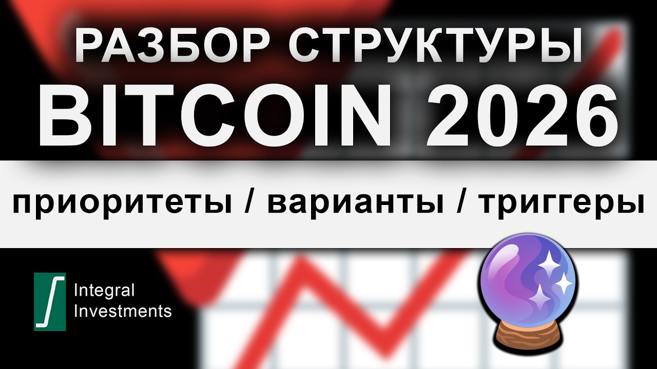 Bitcoin 2026 &mdash; разбор структуры, три варианта