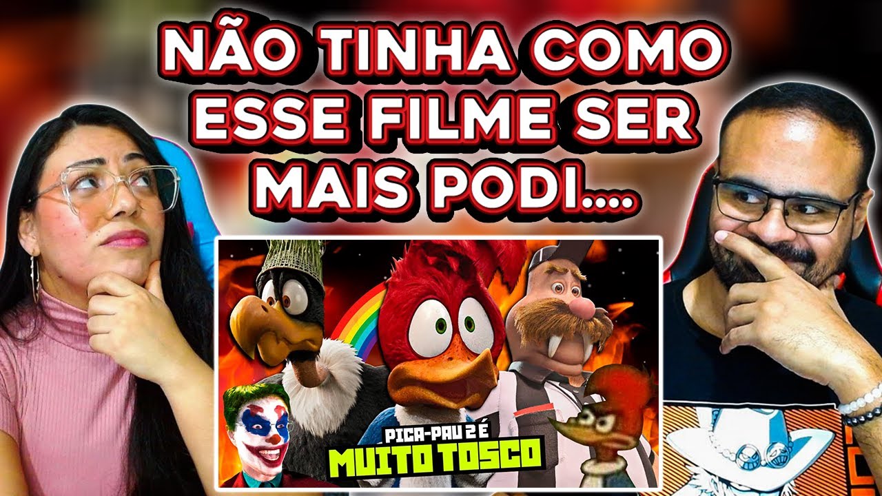 REACT VIAJANTE GALÁCTICO | O SEGUNDO Live-Action do PICA-PAU é MUITO TOSCO