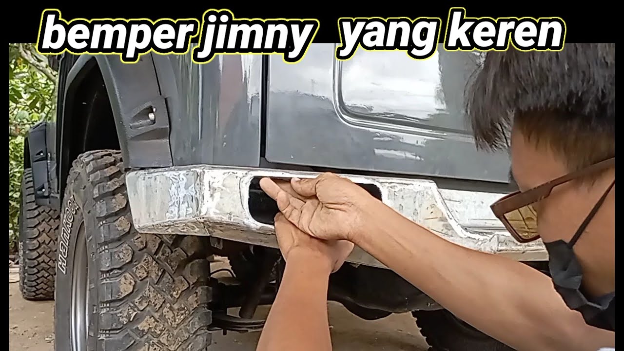proses bikin bemper custom jimny ala ala rubicon@Detawo Channel 14 Agustus 2023