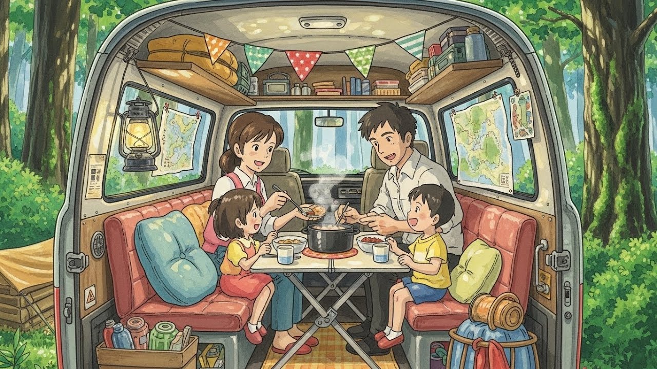 The Most Beautiful Road Trip | Hand-drawn Animation | Cozy Vibes Only