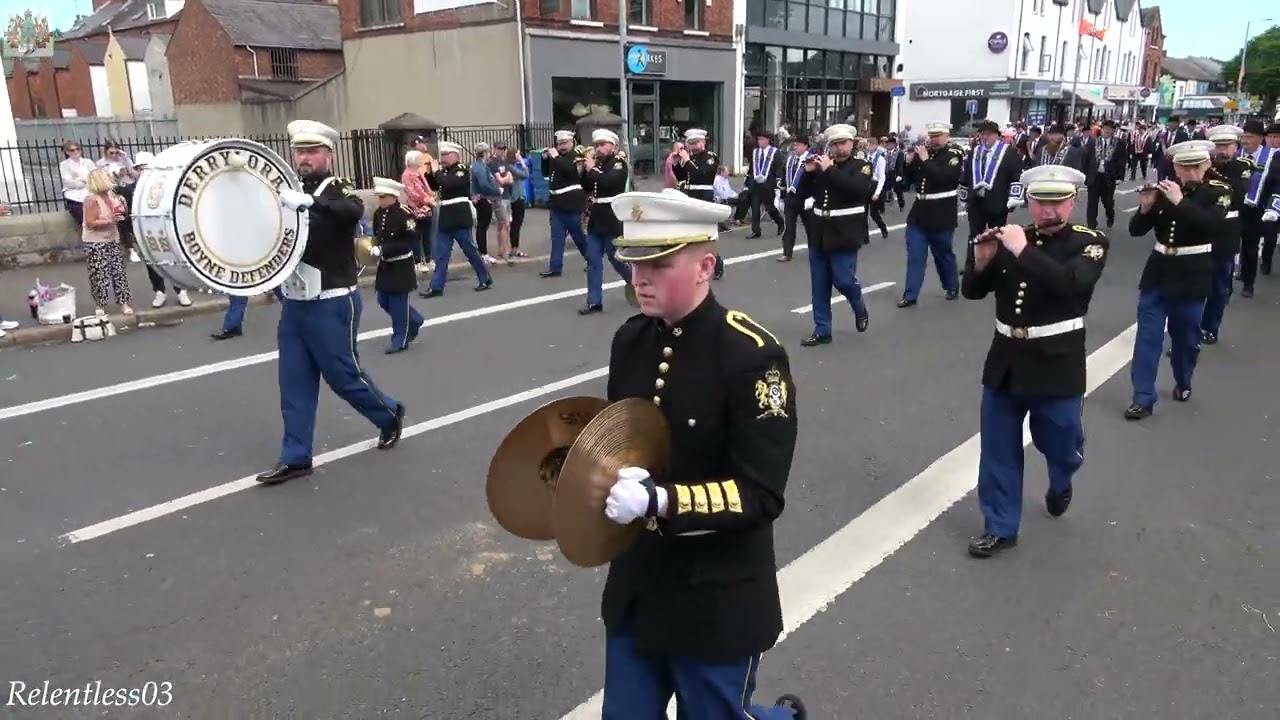 Derryloran Boyne Defenders @ G.O.L.I. NI Centennial Parade ~ 28/05/22 (4K)
