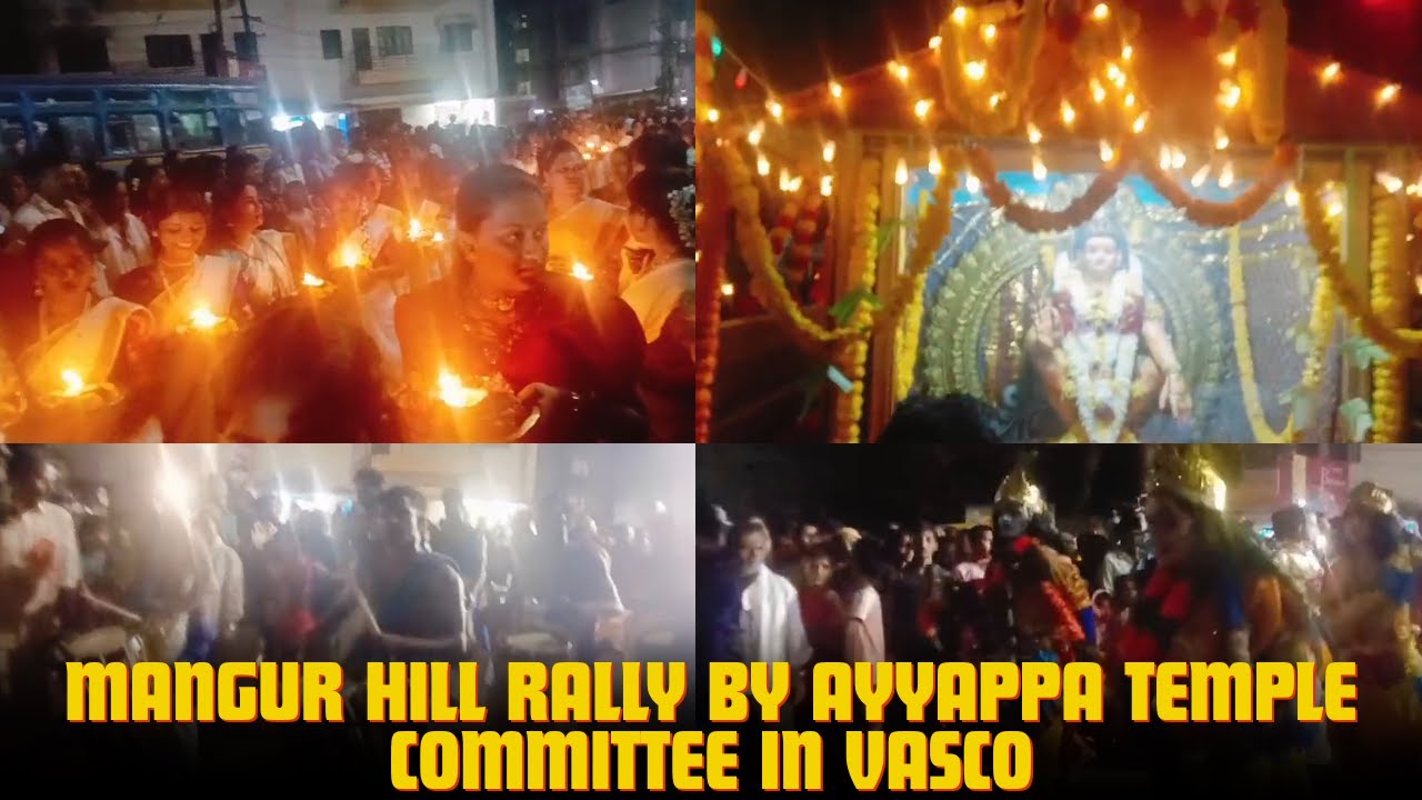 VASCO | Mangoor Hill Rally by Ayyappa Temple Committee in Vasco