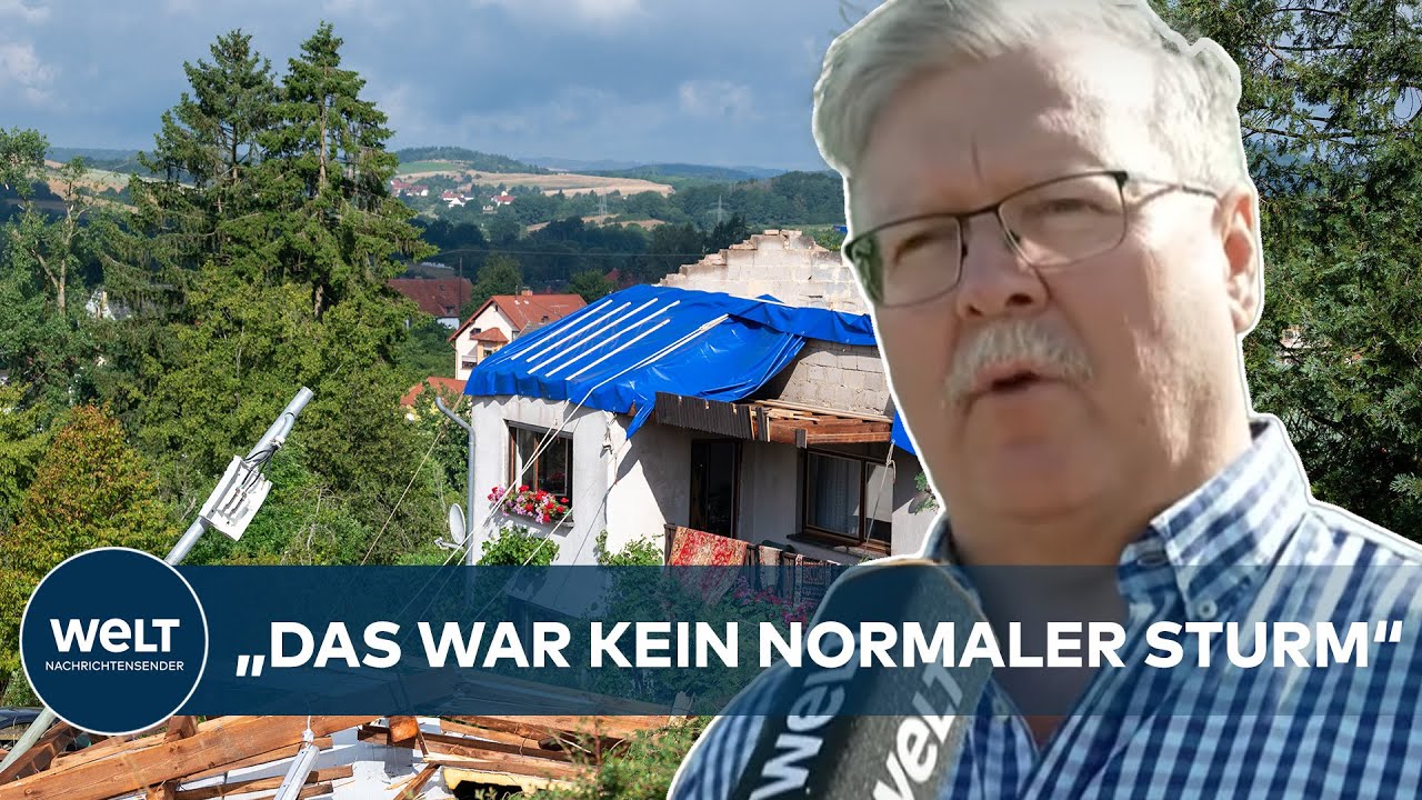 VERWÜSTUNG IN ASWEILER: Tornado hinterlässt Spur der Zerstörung | WELT Hintergrund