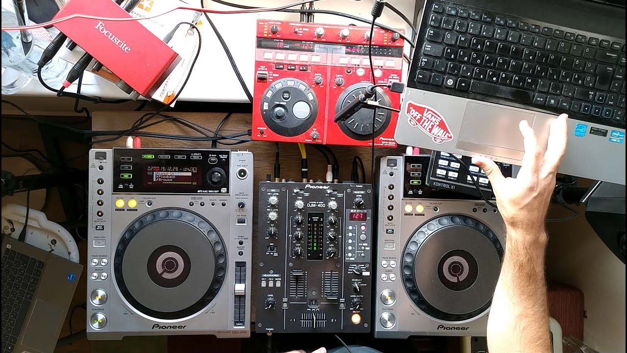 mix live - cdj850 + djm400 (traktor2)