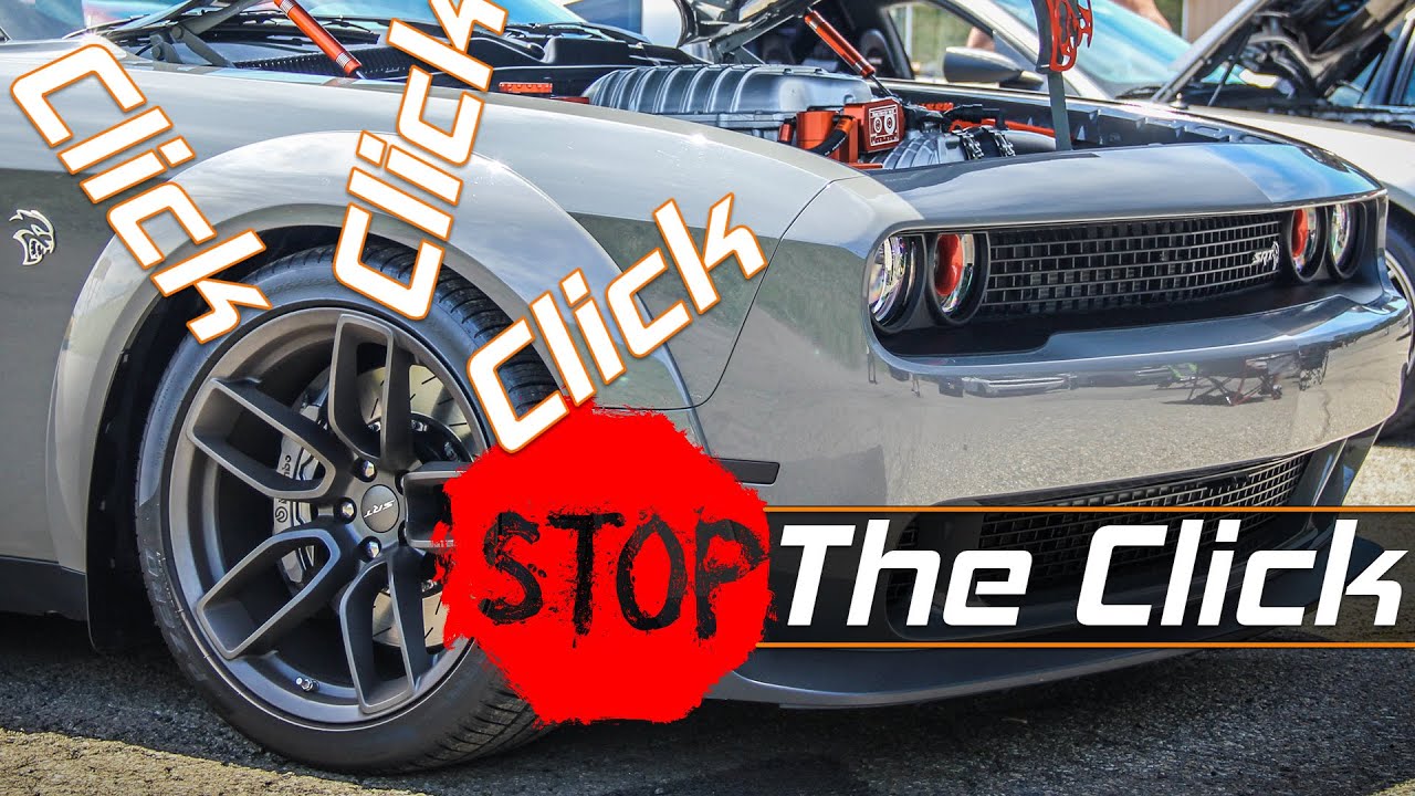 Stop the wheel Click - 2 Piece Brembo Rotors on the Hellcat and Scat Pack