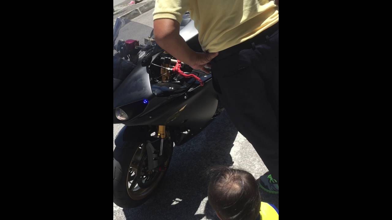 Yamaha R1 Devil exhaust. The best sound.