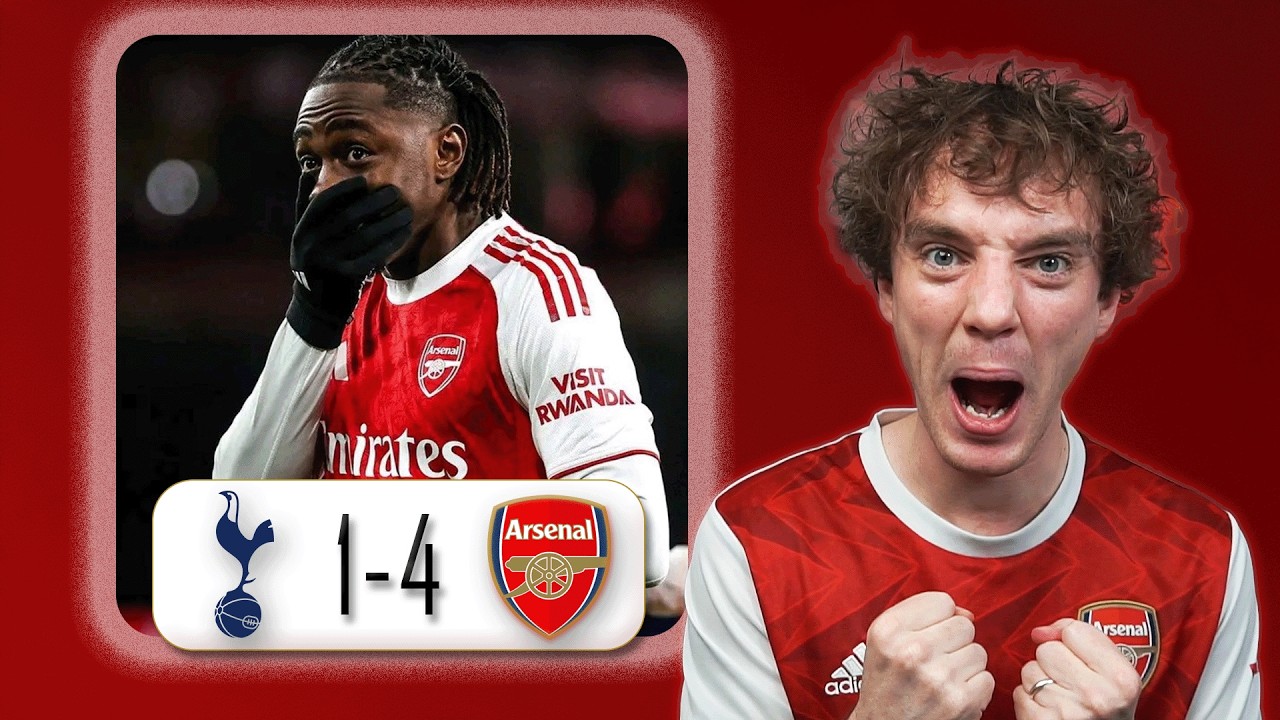 Eze and Gyokeres MASTERCLASS | Tottenham 1 - 4 Arsenal | Full-Time Reaction