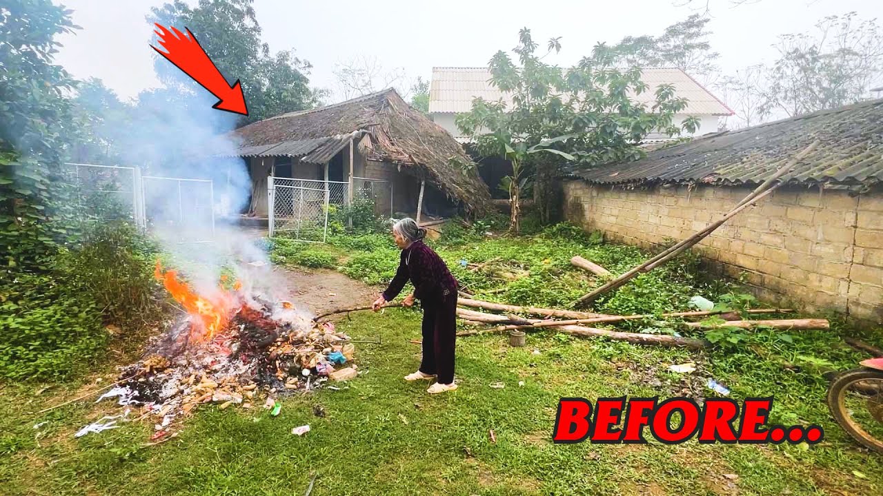 STUBBORN 85-year-old Single Woman, Whose House Hasn't been Cleaning in 30 years. It's so TERRIBLE.