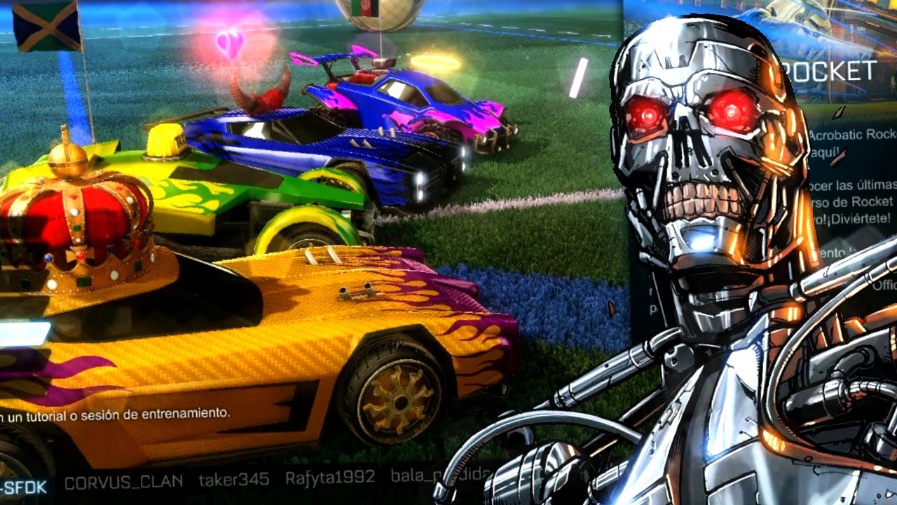 Rocket League | Partido con Corvus, Taker, Bala, Valle y Rafyta =D | Josemi