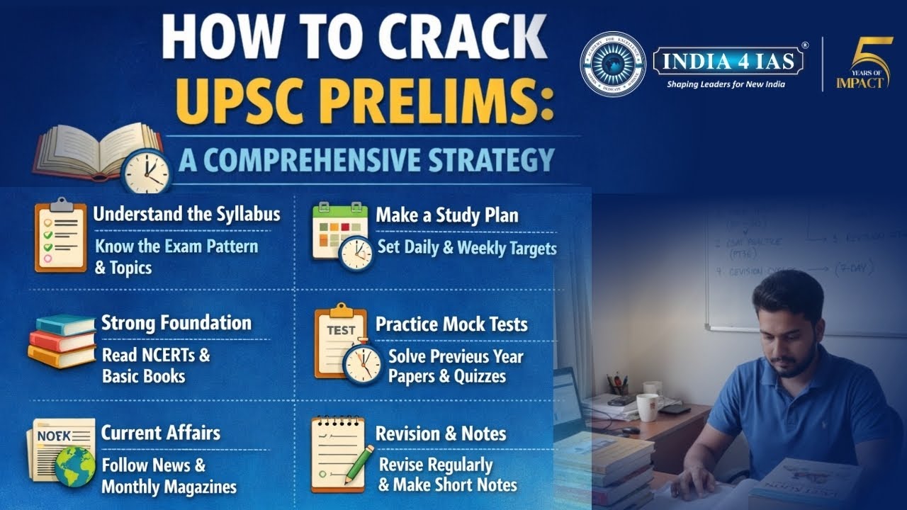 How to Crack UPSC Prelims: A Comprehensive Strategy from India4IAS