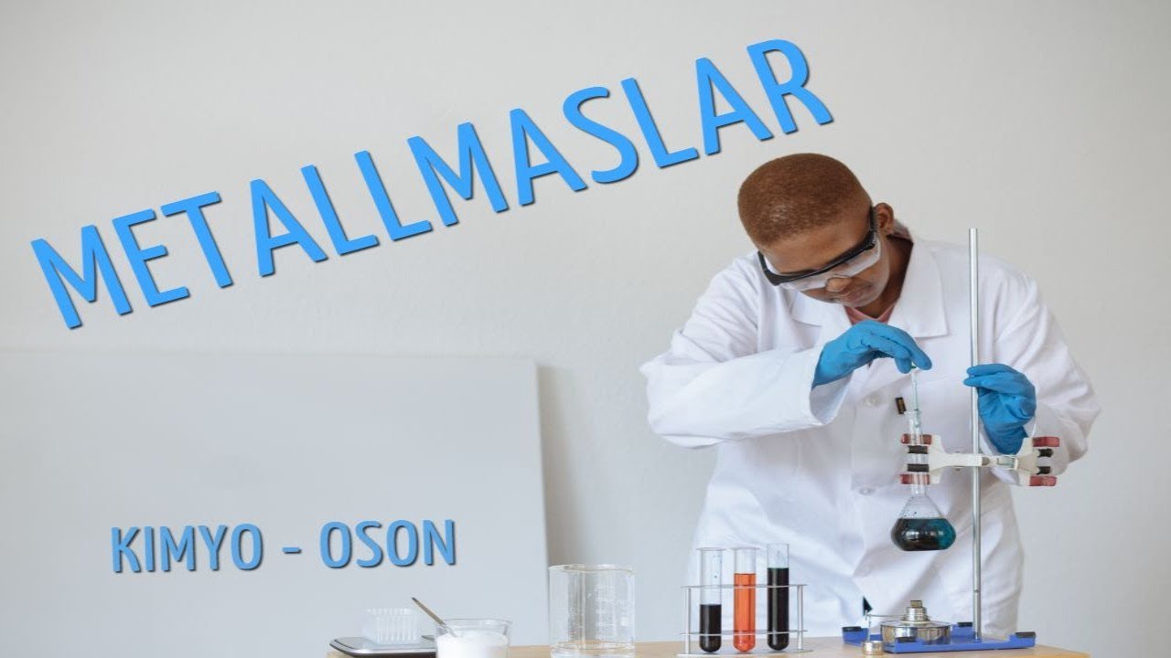 KIMYO-OSON ! Metallmaslar ! #Anvarovich