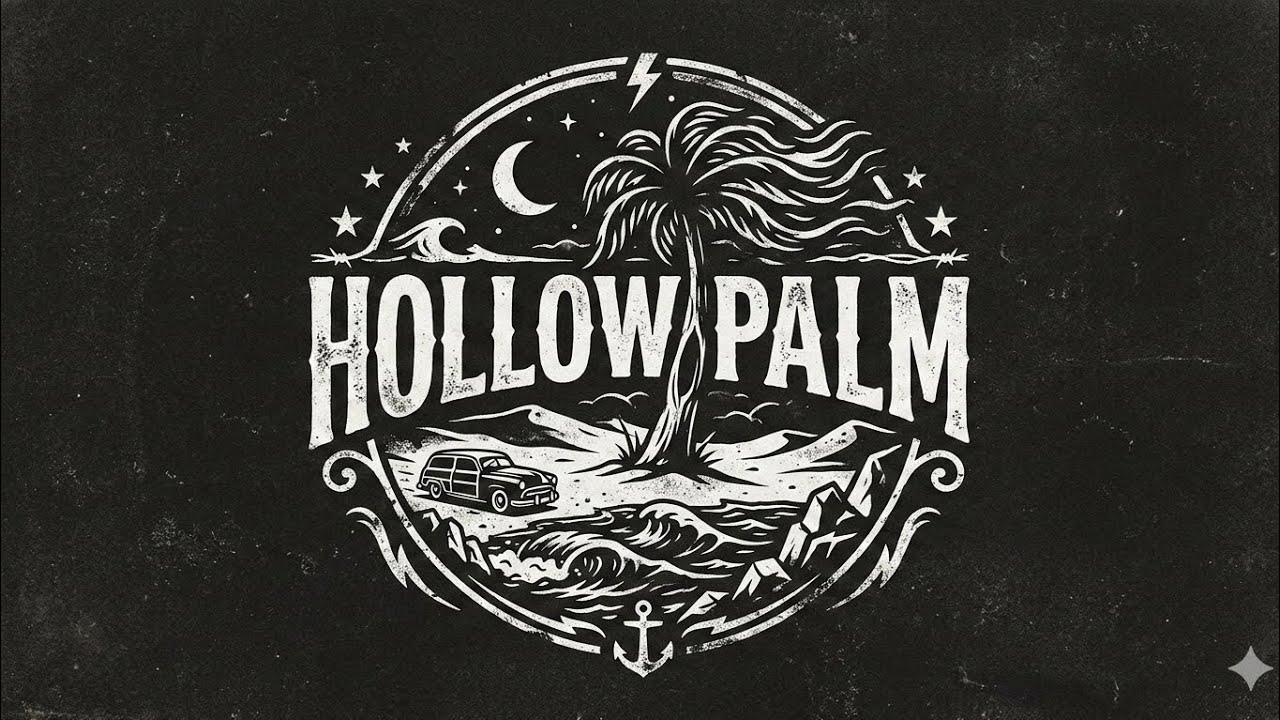 Hollow Palm - Honey Trap Heart - (official music video) (rockabilly revival)