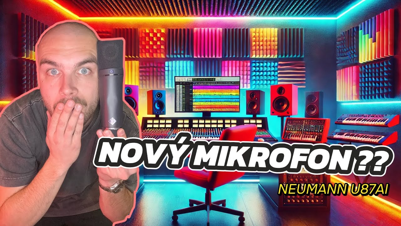✅🔥 KOUPIL JSEM MIKROFON ZA 75.000 🔥 NEUMANN U87ai 🔥 PRVNÍ DOJMY?