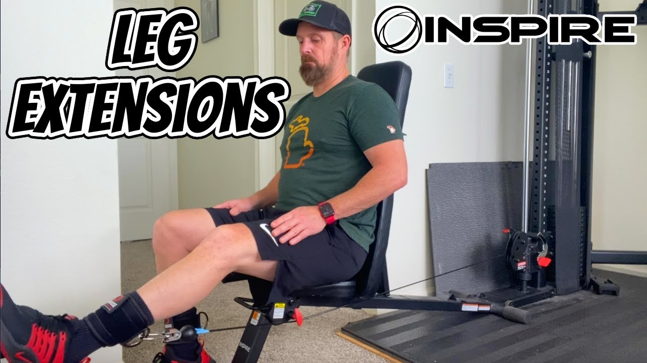 Inspire SF3 Leg Workout: Perfecting Seated Leg Extensions!