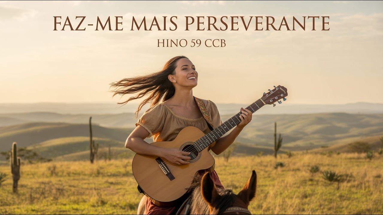 FAZ-ME MAIS PERSEVERANTE | HINO 59 CCB | SERTANEJO