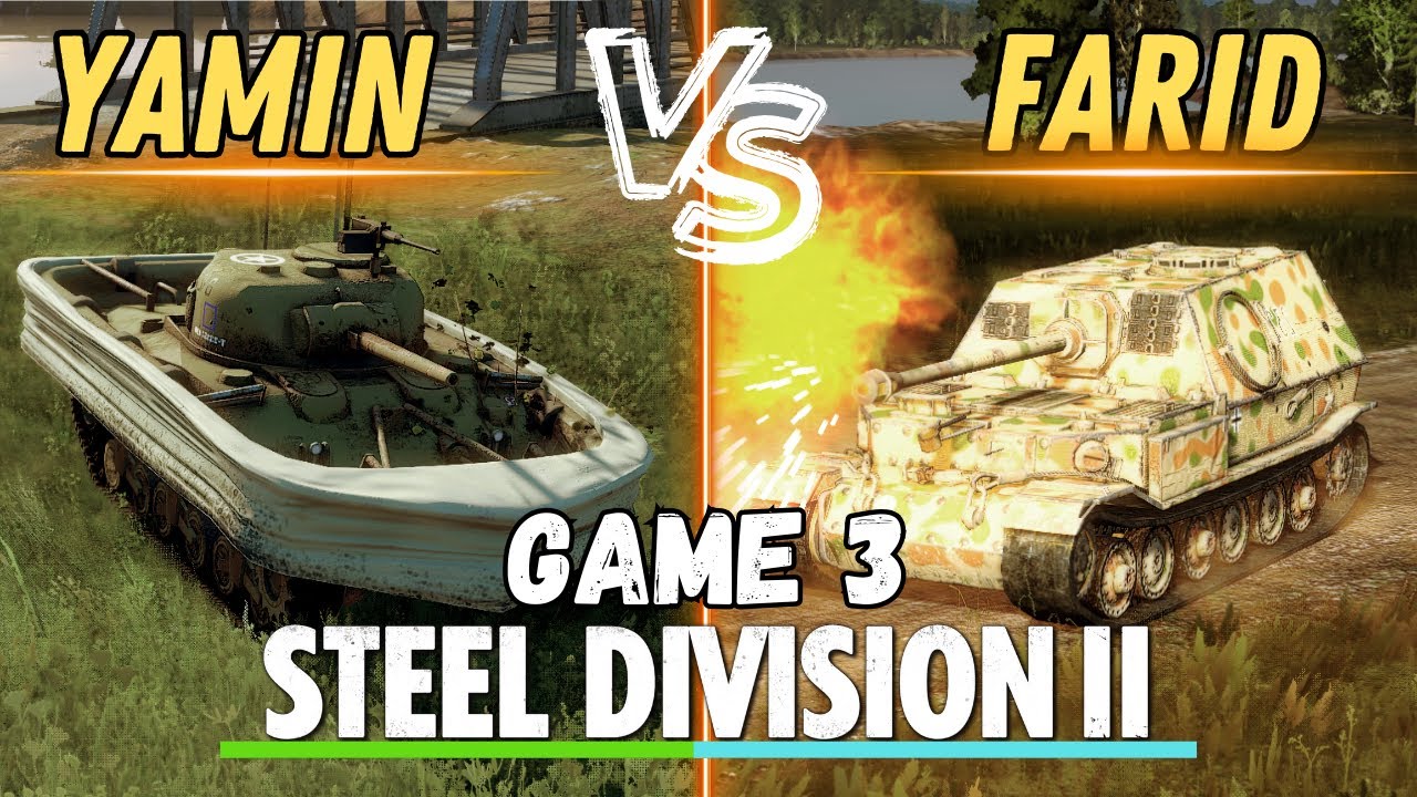 AMPHIBIOUS ELEFANT?! SD2 League S11 Playoffs Game 3 on Gora- Steel Division 2 @VulcanHDGaming