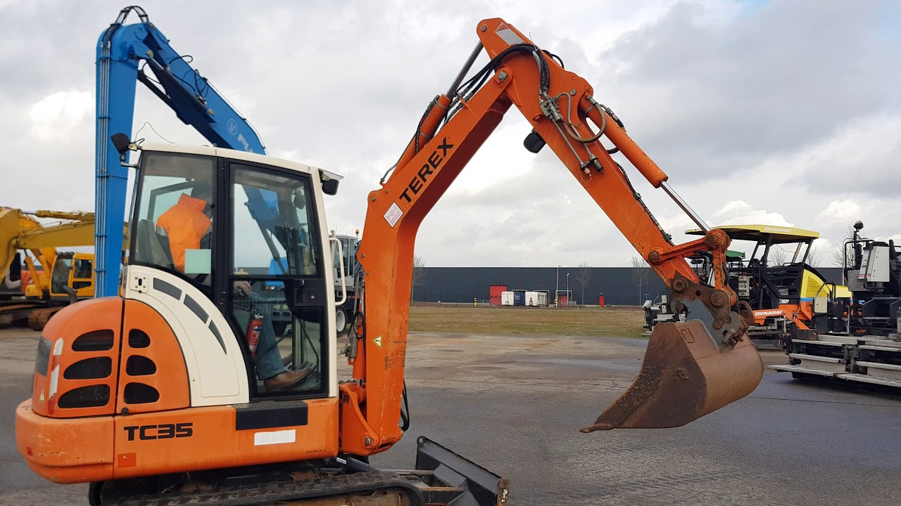 PRIMA Used Equipment: Terex TC 35, 2007 excavator