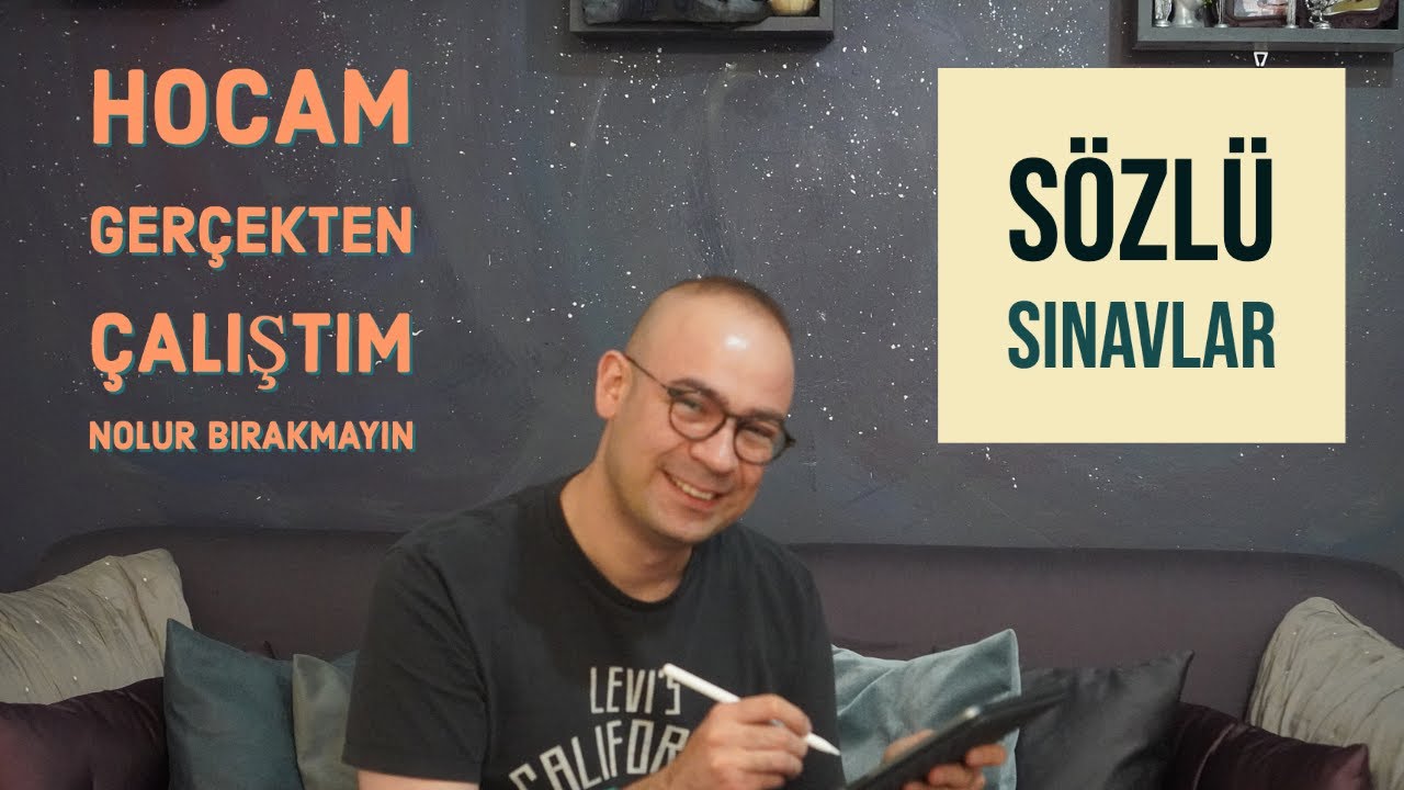 SÖZLÜLER... Hocam gerçekten çalıştım nolur bırakmayın...