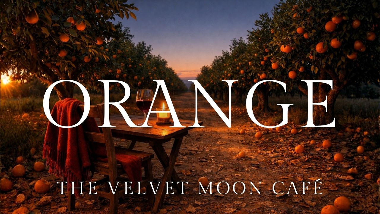 Orange Grove at Dusk | Deep & Slow Mediterranean Ambient | The Velvet Moon Café