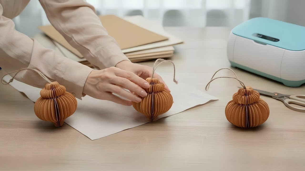 How to Make a Hanging Paper Ornament | Easy Folded Paper Decoration