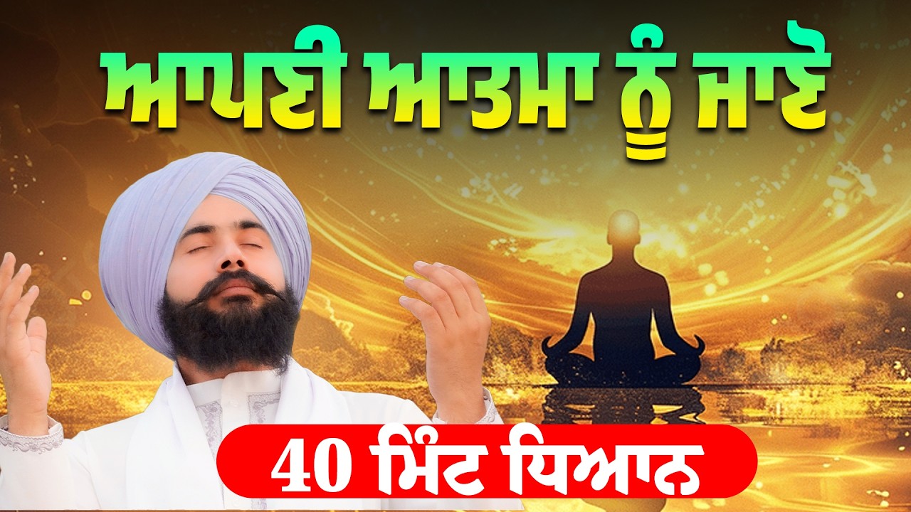 Punjabi Guided Meditation | Main Atma Aa | Inner Peace & Mind Relaxation