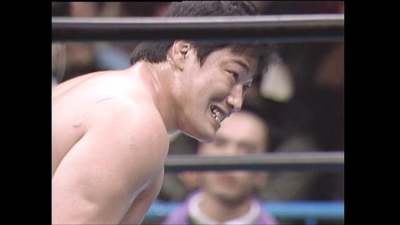 Jumbo Tsuruta vs. Kenta  Kobashi (27.02.1992)
