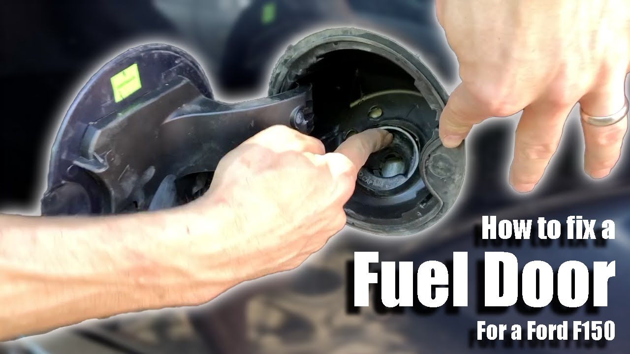 Ford F150 Fuel Door Won't Stay Closed - Easy Repair Without Buying a New Part