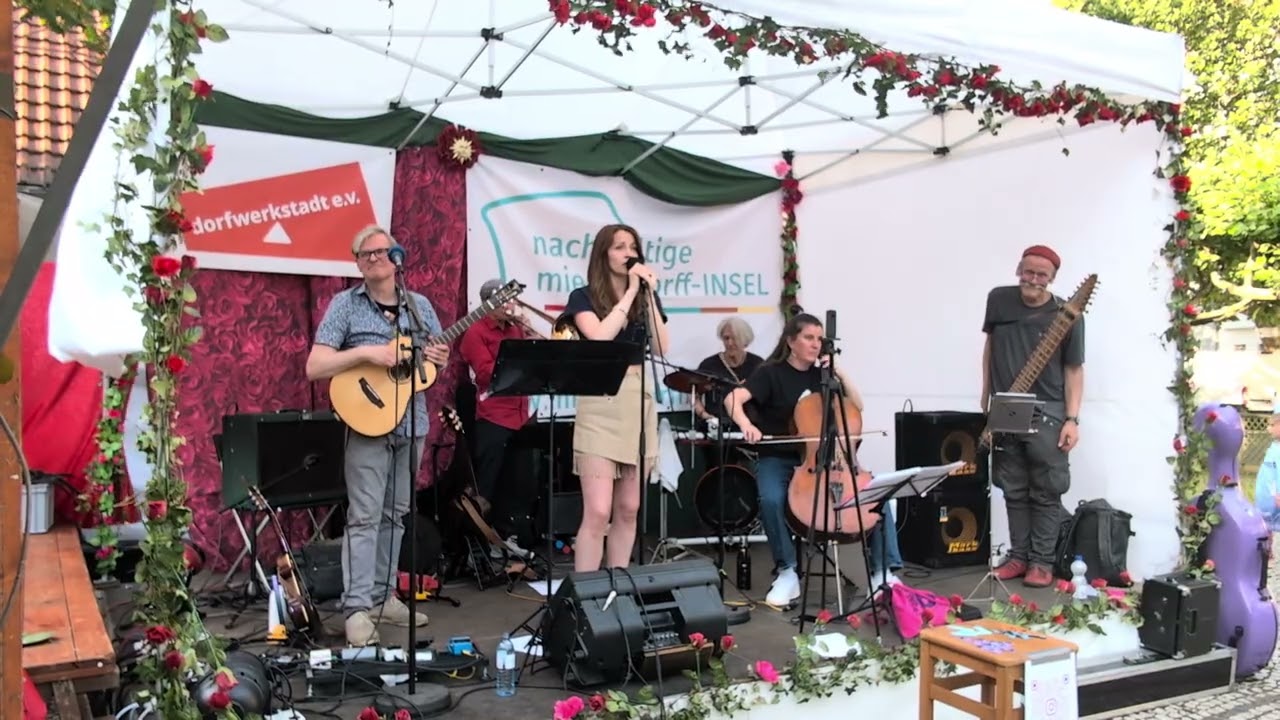 Butterflies - Watering Eye  - Live auf der Fete de la Musique auf dem Mierendorffplatz 2025