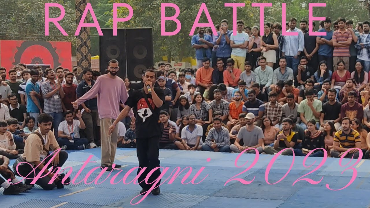Rap Battle🎙️| Antaragni 2023 | IIT Kanpur❤️| IITians' Adda