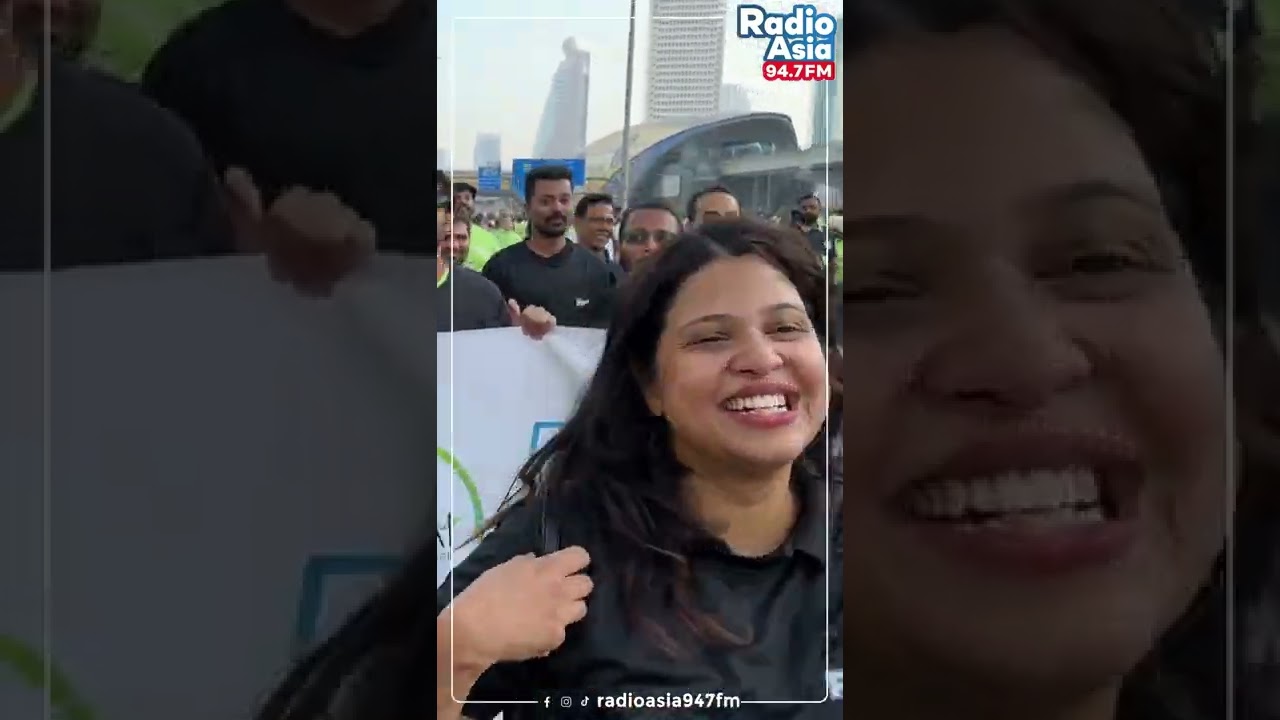Dubai Run Highlights | Radio Asia 94.7 FM | Akshay Uthaman | Dubai