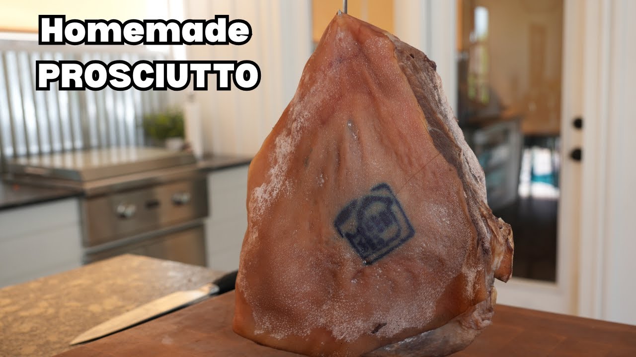 Making Italian Prosciutto at home DIY | How to make a HAM