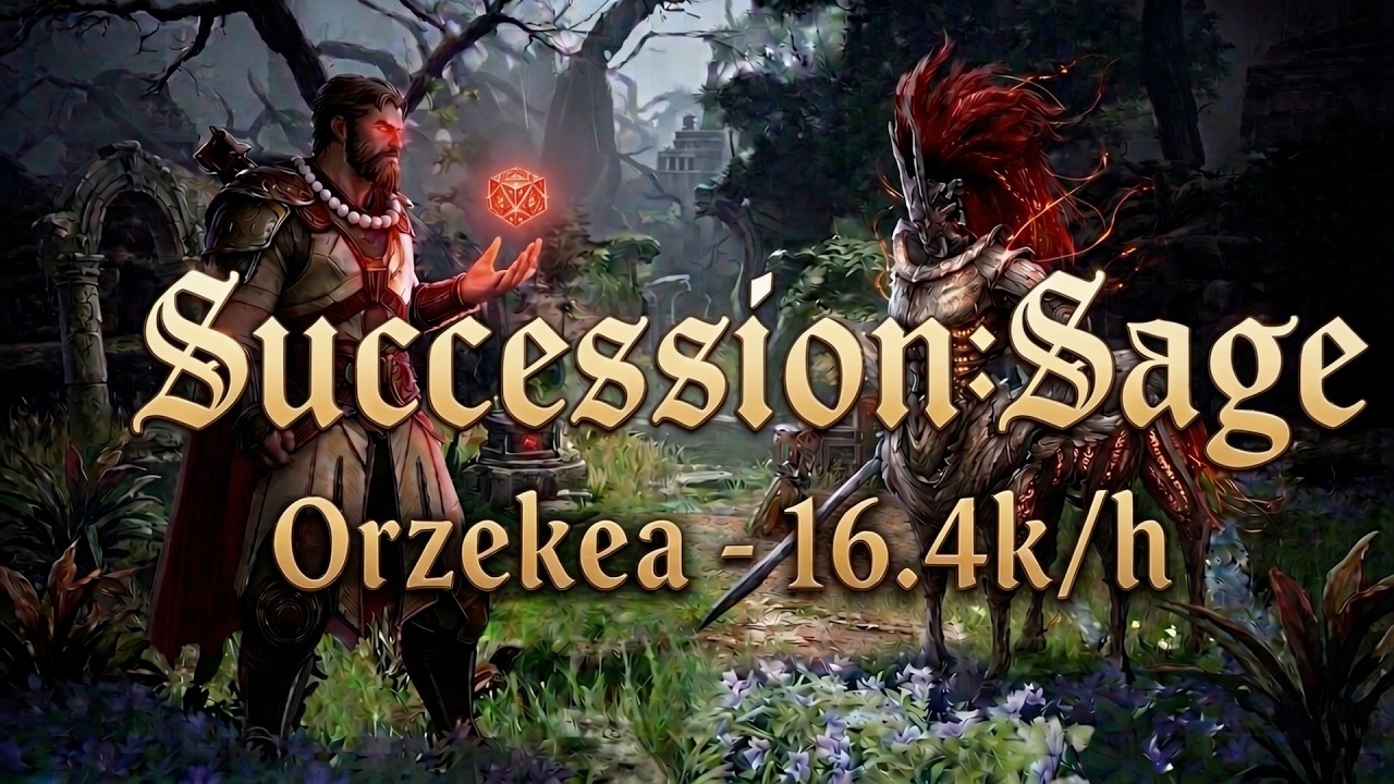BDO - Sage Succession - Orzekea - 16.4k/h | 4 Bosses + 3 Elites