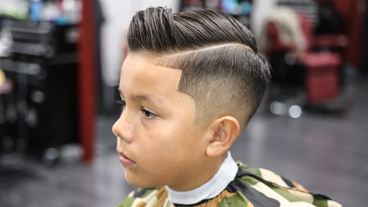 BARBER TUTORIAL: COMBOVER | BLOWDRY & STYLE | MID FADE | SHEAR WORK