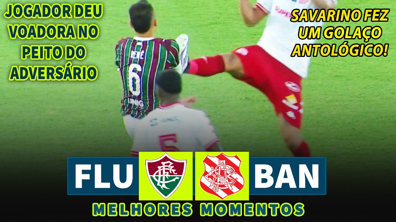 PAU QUEBROU COM DIREITO A VOADORA! SAV4RIN0 FEZ GOLAÇO ANTOLÓGICO E FLU TA NA SEMI DO C4R1OCA!