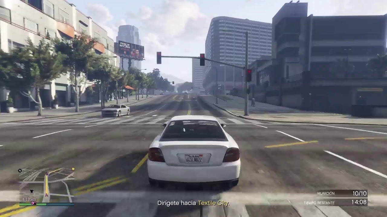Jugando gta v