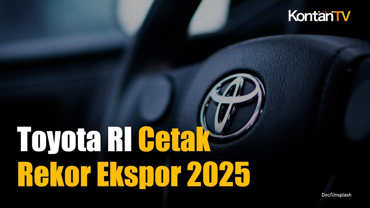 Toyota Indonesia Cetak Rekor! Ekspor 298.000 Unit Mobil di 2025