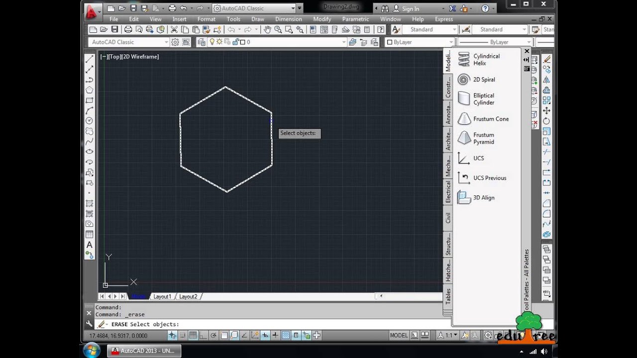 Learn AutoCAD commands
