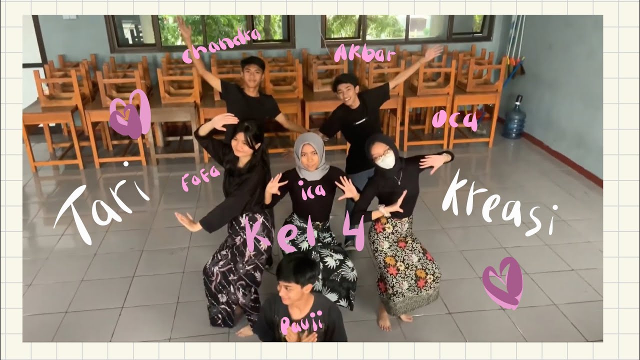 Tari Kreasi Nusantara (6 Orang) 🪇🪗🩵🎥🎀🕺🏻🎭💨🌺💗