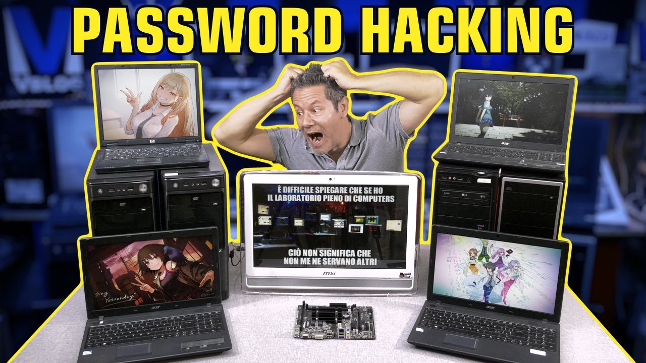 10 computer dalla discarica, aggiro una password e trovo cose indecenti