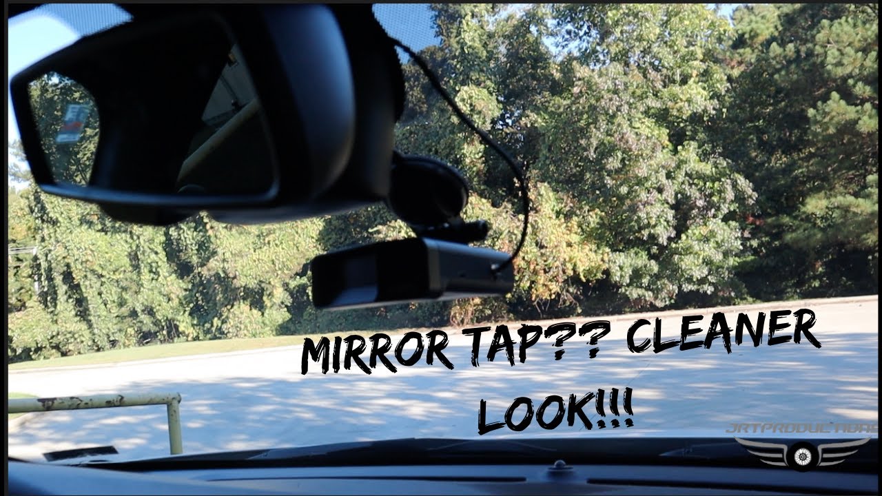 MIRROR TAP FOR UNIDEN R7 RADAR DETECTOR INSTALL!!!