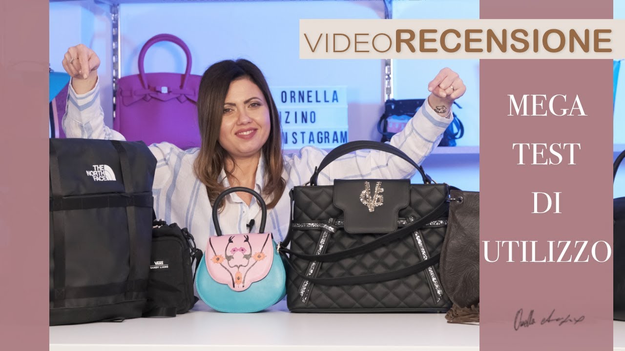 SUPER Test di utilizzo Borse Made In ITALY - Videorecensione di Ornella Auzino