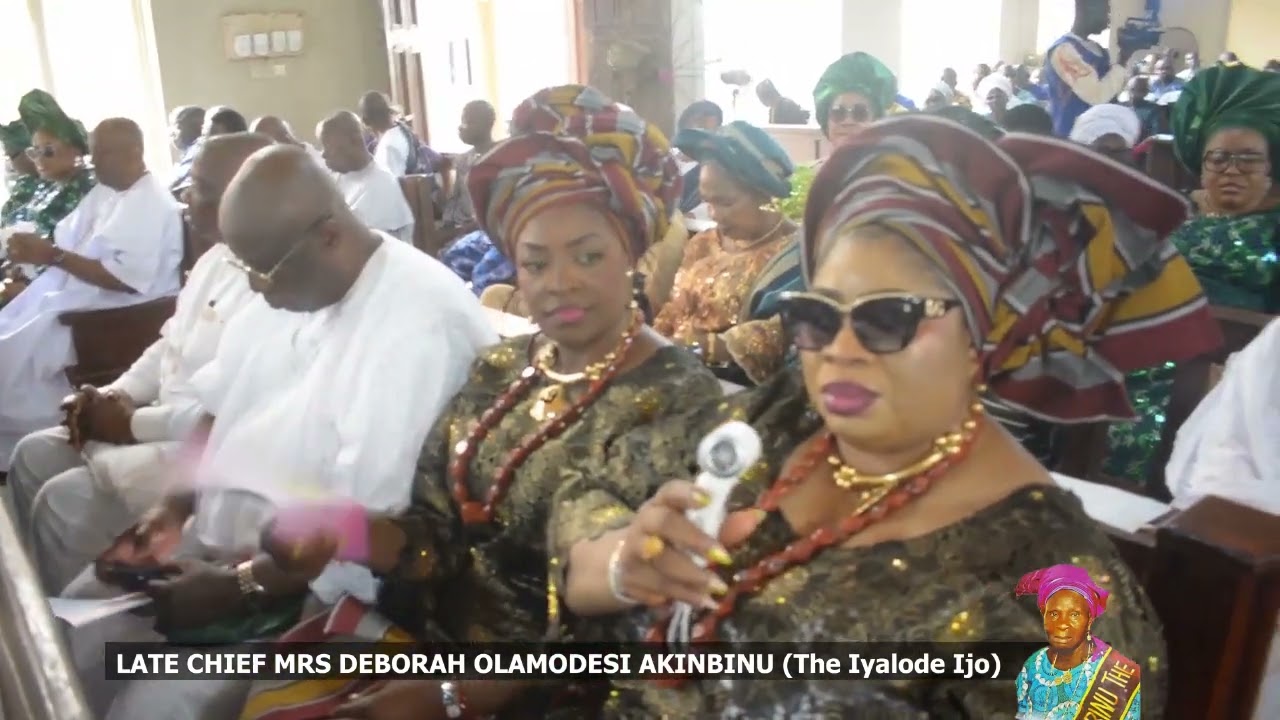 BURIAL CEREMONY FOR LATE CHIEF MRS DEBORAH OLAMODESI AKINBINU AGED 98YRS 31TH JAN 2026.
