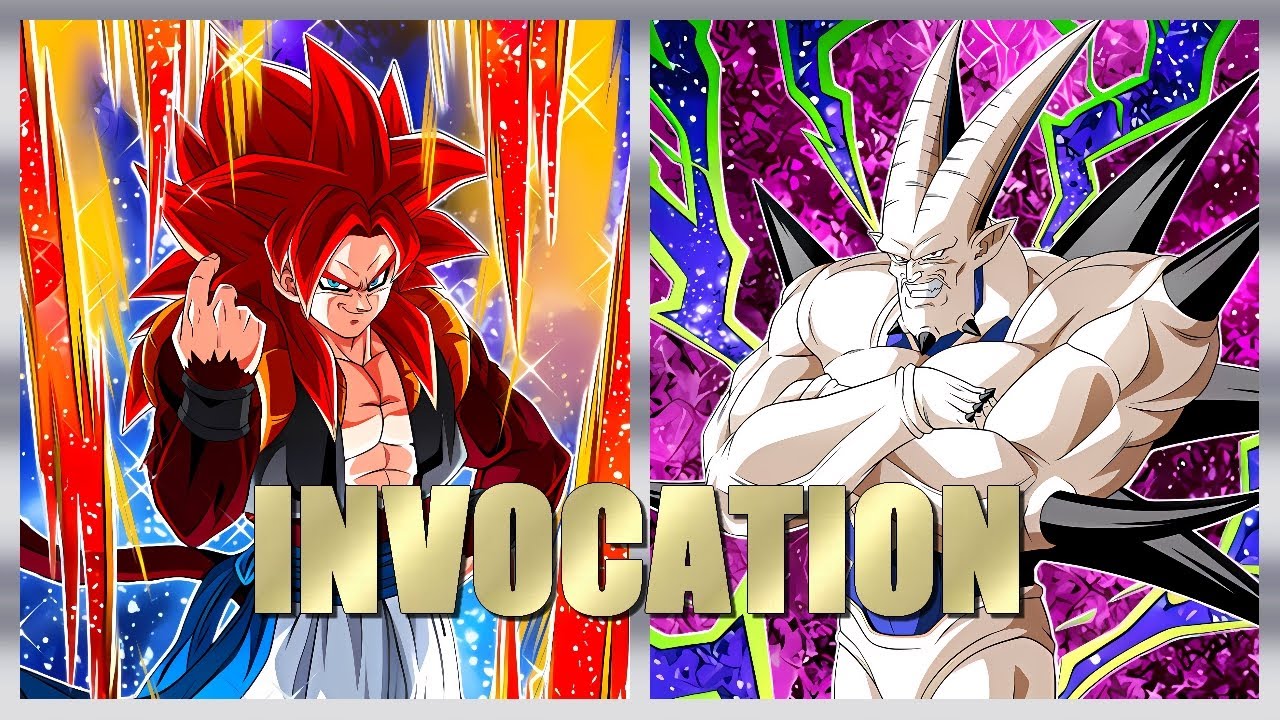 DBZ Dokkan Battle - Invocation Omega Shenron et Gogeta SSJ4