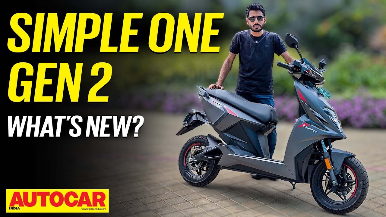 Simple One Gen 2 - Performance, range, tech, and feature updates | Walkaround | Autocar India