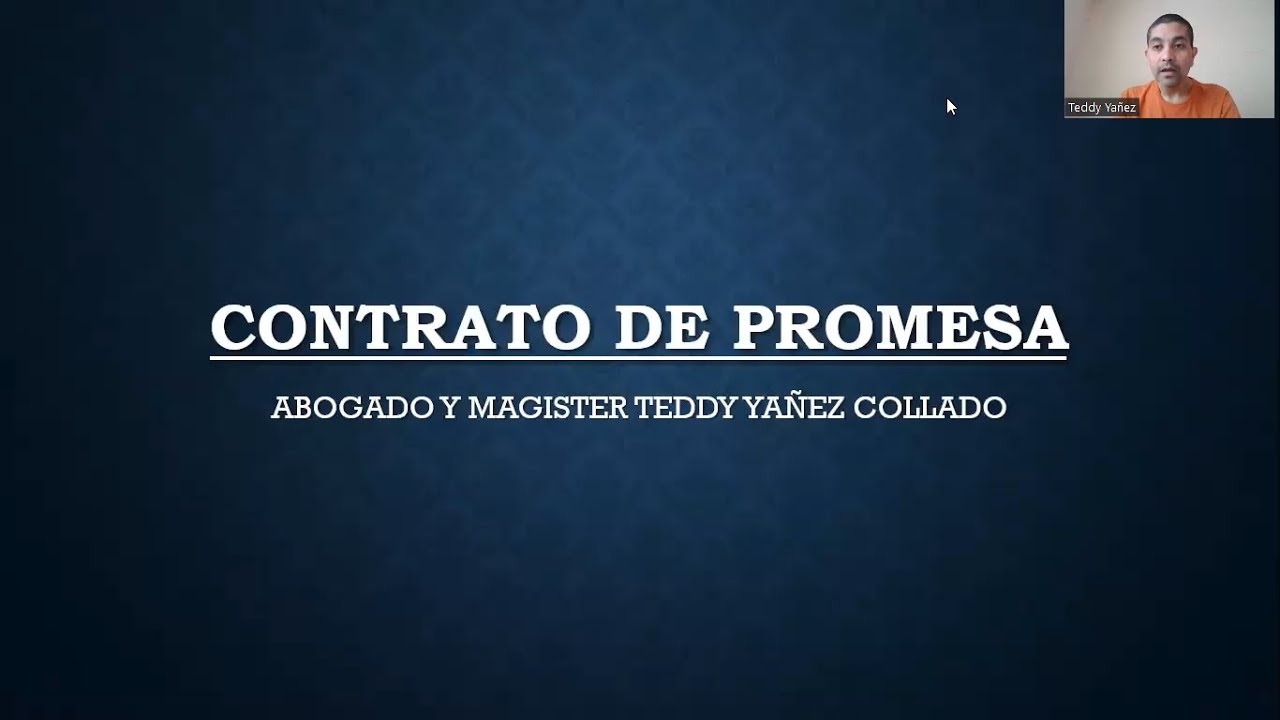 CONTRATO DE PROMESA Y CONTRATO DE COMPRAVENTA ANALISIS GENERAL CHILE